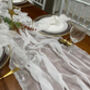 Gauze Table Runner Event Decoration, thumbnail 2 of 12