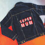 Personalised Embroidered Denim Jacket, thumbnail 1 of 5