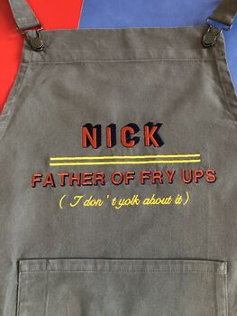 Sourdough King / Queen Personalised Chef Apron, 5 of 6