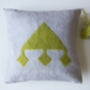 Natural Wool Felt Cushion Cover By Felt Designer, thumbnail 5 of 7