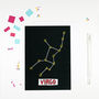 Star Sign Constellation Birthday Cards, thumbnail 9 of 12