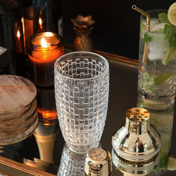 Luxury Gold Glass Cocktail Shaker, 2 of 4