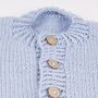Baby Cardigan Knitting Kit, thumbnail 7 of 12