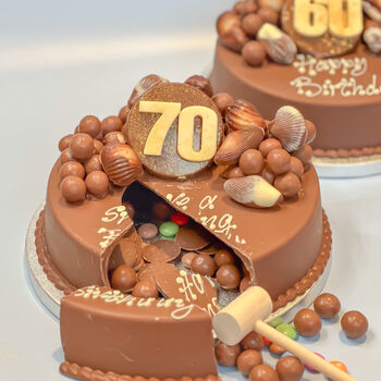 70th Birthday Smash Cake, 2 of 7