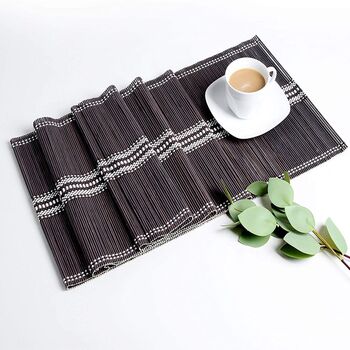 Coffee Bamboo Table Runner, 3 of 9