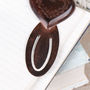 Iron Anniversary Love Heart Bookmark Clip, thumbnail 4 of 6