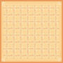 Byzantine Copper Batik Tiles Silk Scarf, thumbnail 3 of 3