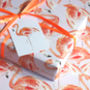 Flamingo Eco Recycled Wrapping Paper Pack, thumbnail 6 of 7