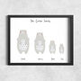Personalised Family Print With Polar Bears, thumbnail 3 of 5