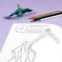 Abc Dinosaur Colouring Book, thumbnail 4 of 8