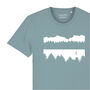 Male Paddle Boarder Organic Cotton T Shirt, thumbnail 2 of 3