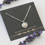 Sterling Silver Rose Necklace, thumbnail 1 of 11