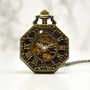 Personalised Pocket Watch With An Octagonal Design, thumbnail 4 of 6