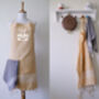 Personalised Pure Cotton Kitchen Apron, Tea Towel, thumbnail 4 of 8