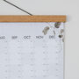 2026 Meadow Flowers Wall Planner, thumbnail 4 of 7