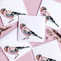 Inky Jay Blank Greeting Card, thumbnail 2 of 2