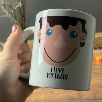 Personalised Mini Me Mug Lookalike Gift For Him, 4 of 10