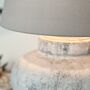 Pale Wash Concrete Effect Table Lamp Como Large, thumbnail 4 of 4