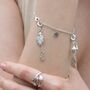 Oak Leaf Charm Necklace, Sterling Silver, thumbnail 6 of 9