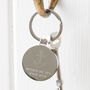 Personalised Hooked On You Valentine's Day Keyring, thumbnail 4 of 4