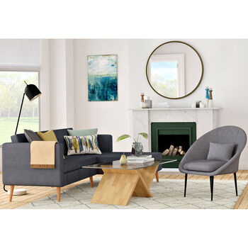 Metal Flat Wall Mirror, 7 of 10