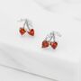 Cherry Stud Earrings, thumbnail 6 of 12