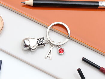 Silver Boxing Personalised Keyring, 8 of 11
