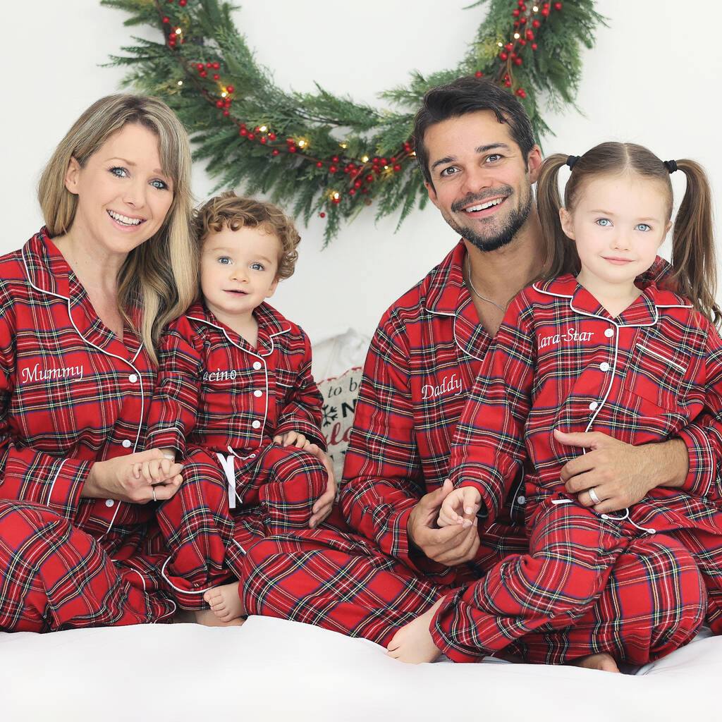 Family Matching Pyjama Sets, Family Pyjamas. Personalised Matching Pjs,  Family Pj's, Personalised Matching Mum and Dad Pajamas. -  Canada