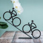 Uphill Cyclist Sculpture, thumbnail 2 of 4