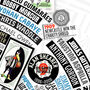 Magpies Wheel Of Fame Football Poster Print, thumbnail 3 of 7