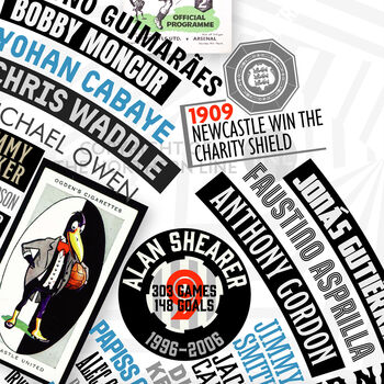 Magpies Wheel Of Fame Football Poster Print, 3 of 7