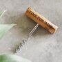Personalised Wooden Handle Corkscrew, thumbnail 1 of 8