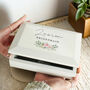 Personalised Wedding Wooden Jewellery Box, thumbnail 3 of 6