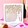 Personalised Mr And Mrs Wedding Card, thumbnail 1 of 5