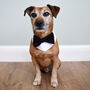 Dog Bow Tie Wedding Bandana, thumbnail 3 of 11