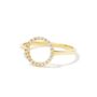 9ct Solid Gold Diamond Circle Ring, thumbnail 4 of 4