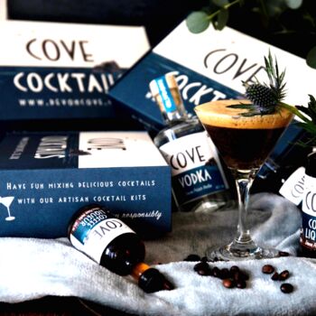 Cove Cocktails Espresso Martini Cocktail Kit Vegan, 2 of 2