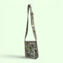 Mini Cross Body Bag | Green Block Print Floral, thumbnail 1 of 5