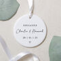 Personalised Engagement Keepsake Ornament, thumbnail 4 of 7