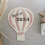 Born In 2024, Hot Air Balloon Nursery Decor, thumbnail 3 of 12