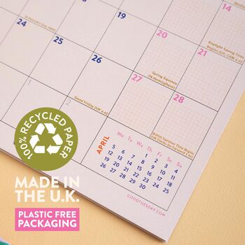 2027 Compact Wall Calendar | Arty Dogs, 4 of 8