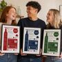Personalised 21st Birthday Gift Print Featuring 2005, thumbnail 1 of 8