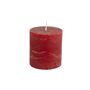 Lipstick Red Pillar Candle, thumbnail 4 of 5