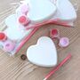 Paint Your Own Love Heart Mini Craft Kit, thumbnail 1 of 2