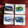 Set Of Four Handkerchiefs With Raf Aeroplane Illustrations, thumbnail 1 of 12