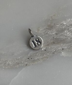 Sterling Silver 18th Birthday Necklace, 7 of 7