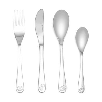 Childrens Cutlery Set Gift Boxed Stainless Steel, 5 of 12