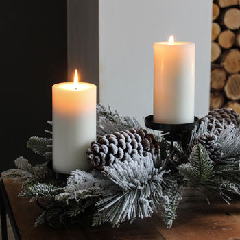 Pinecone Candle Holder Centrepiece, 2 of 4