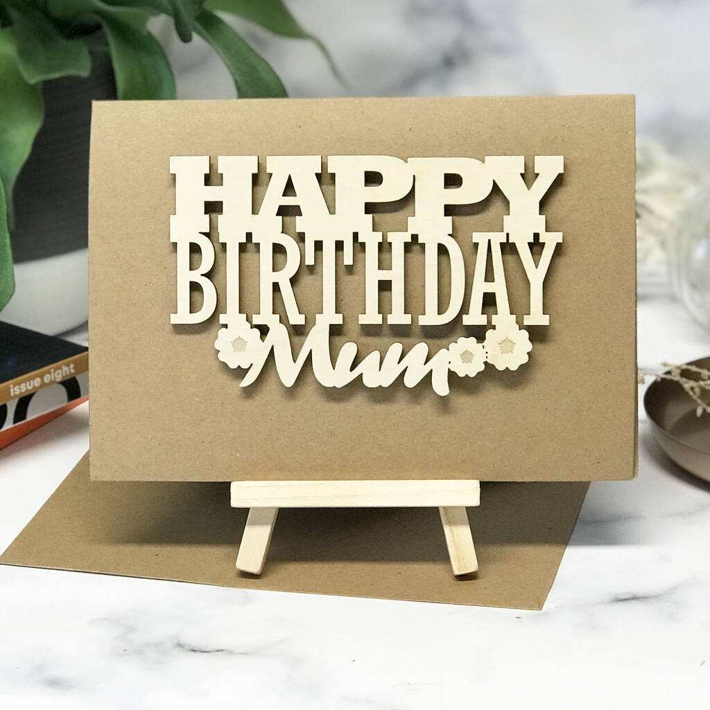 Personalised Happy Birthday Card For Mum, 1 of 12