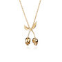 Forbidden Cherry Pendant In Gold, thumbnail 1 of 6